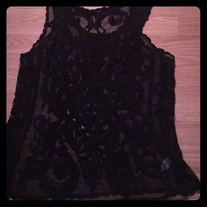 Express Lace Black Tank!